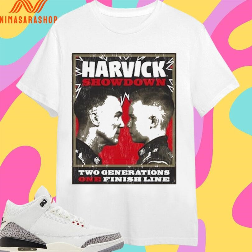 Harvick Showdown Two Generations One Finish Line Shirts