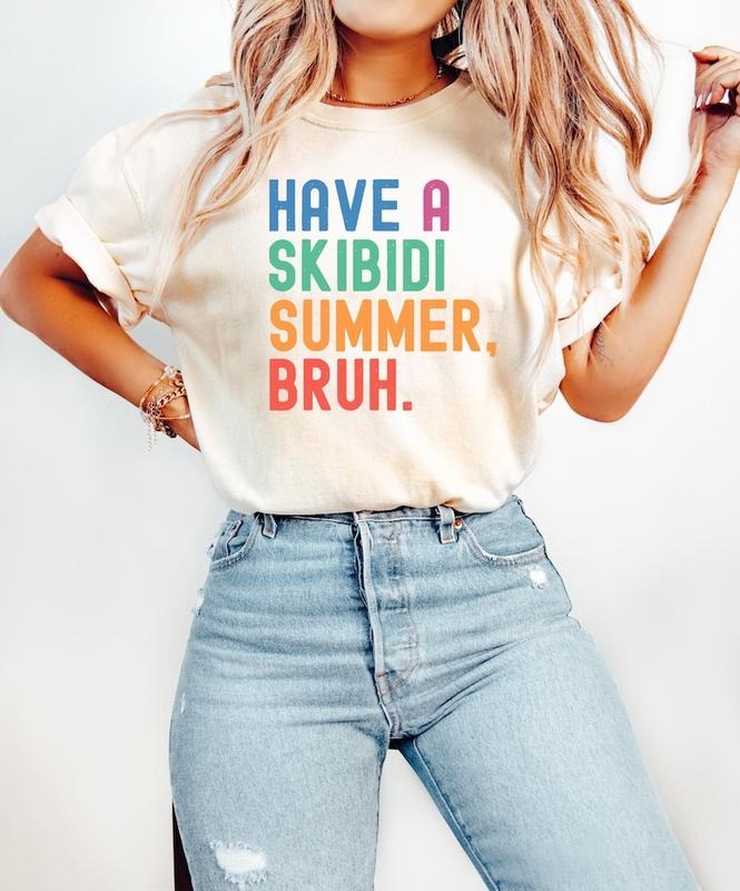 Have A Skibidi Summer Bruh Funny Teacher Last Day Of School Tshirt, Summer Vibes Skibidi Bruh Funny Teacher Day School...