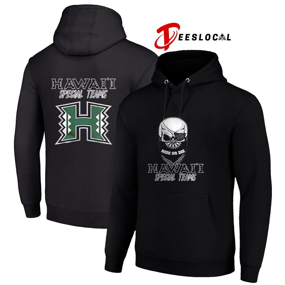 Hawaii Rainbow Warriors special ride or die shirt