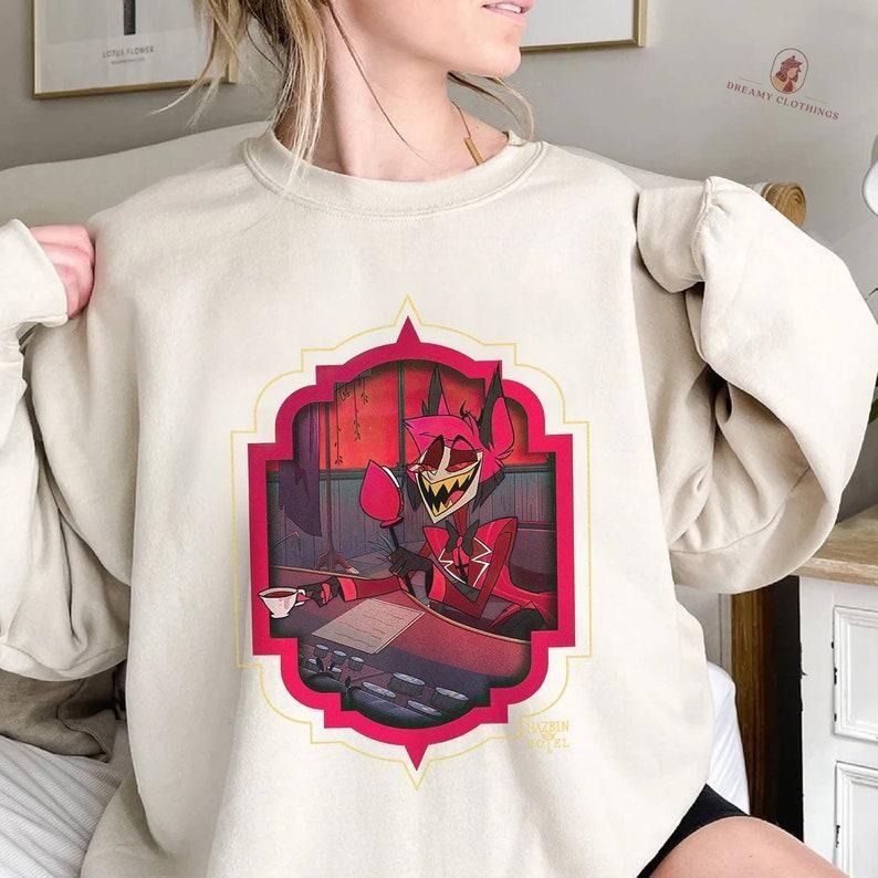 Hazbin Hotel Alastor Hazbin Hotel Charlie Sweatshirt Shirt Hoodie | PrintMintTees.com