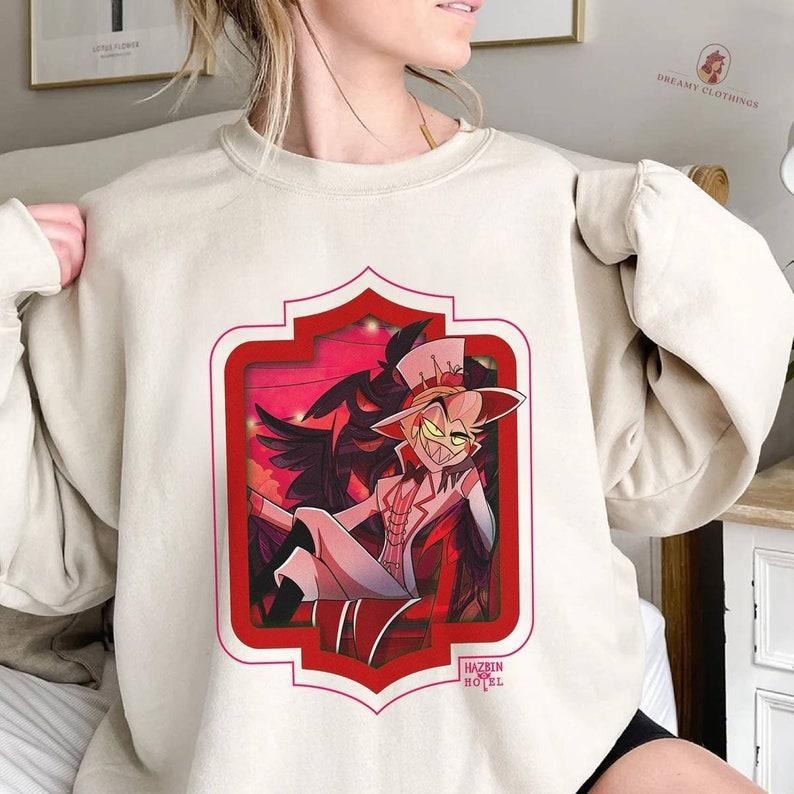 Hazbin Hotel Characters Of Years Hazbin Hotel Lucifer Sweatshirts Shirt Hoodie | PrintMintTees.com