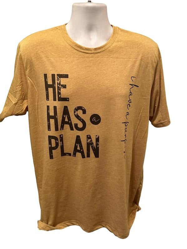 He Has A Plan Christian T Shirt Hoodie Sweatshirt | PrintMintTees.com
