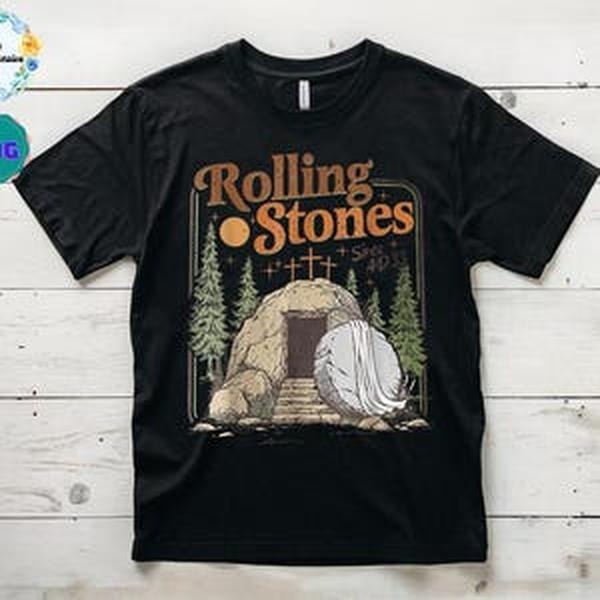He Is Risen Rolling tshirt, Christian Resurrection Tomb tshirt, Christian Easter tshirt, Empty Tomb sweatshirt, He is...