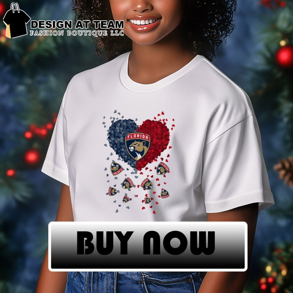 Heart of Florida Panthers Hockey NHL 2026 shirt