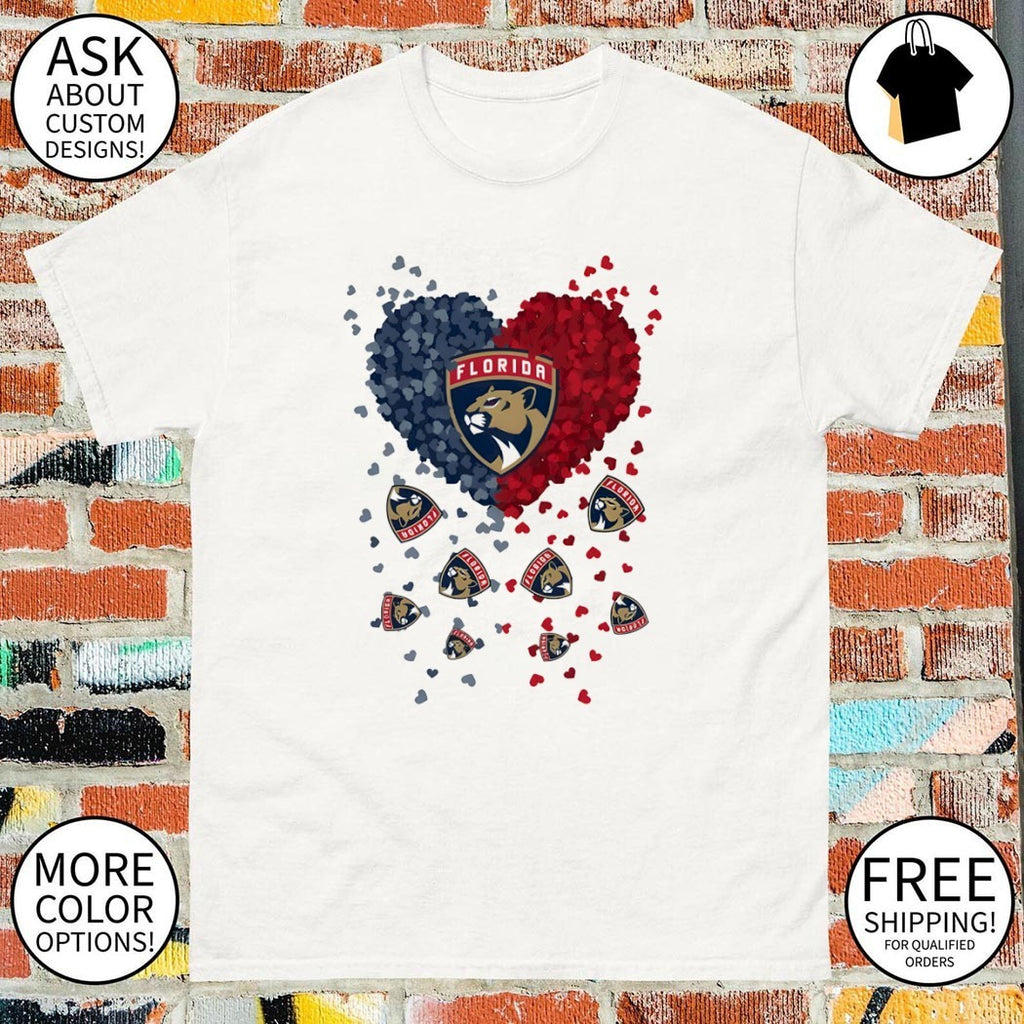 Heart of Florida Panthers Hockey NHL 2026 shirt