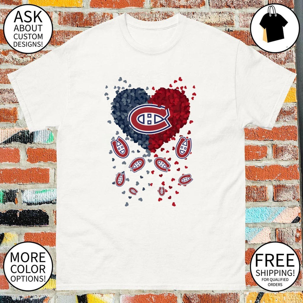 Heart of Montreal Canadiens Hockey NHL 2026 shirt