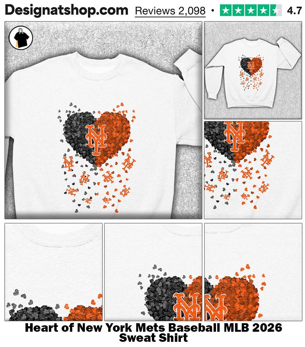Heart of New York Mets Baseball MLB 2026 shirt