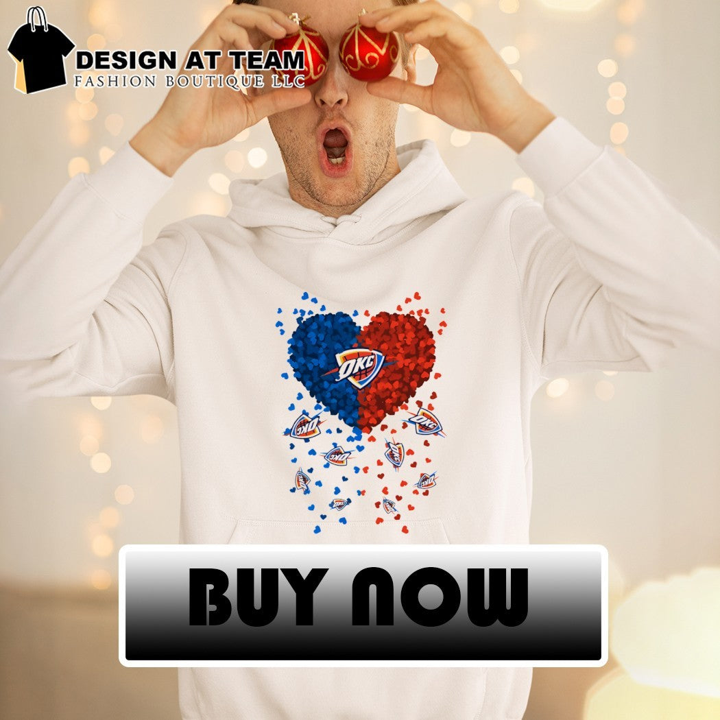 Heart of Oklahoma City Thunder Basketball NBA 2026 shirt
