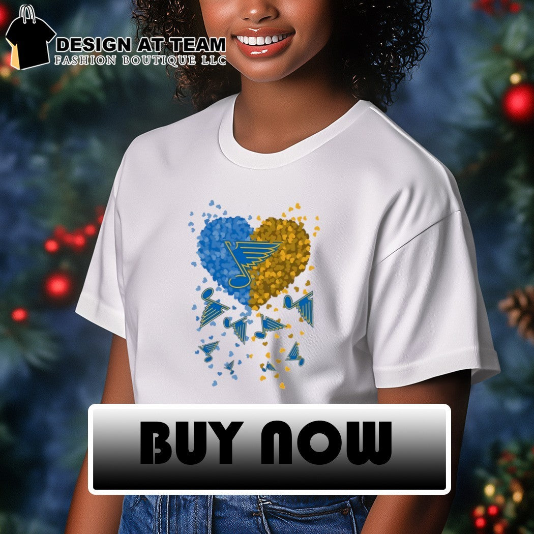 Heart of St. Louis Blues Hockey NHL 2026 shirt