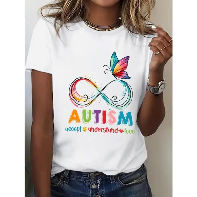Heartfelt and Inclusive T - Shirt: "Autism
