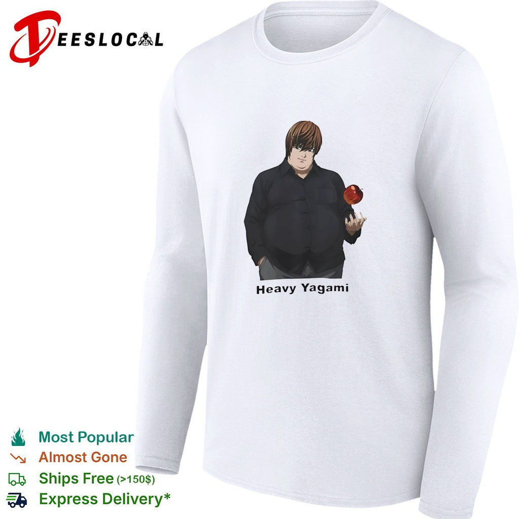 Heavy Yagami Death Note parody shirt