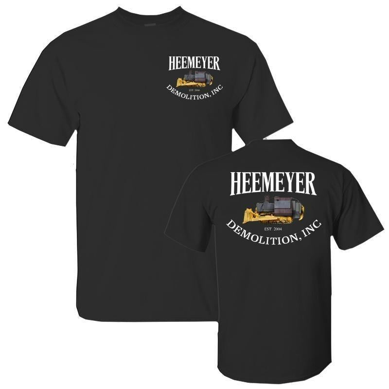 Heemeyer Demolition 2 Sides T-Shirt Bulldozer Womenswear Man Top Hoodie Sweatshirt | PrintMintTees.com