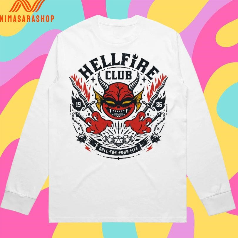 Hellfire Club Roll For Your Life 1986 Shirts