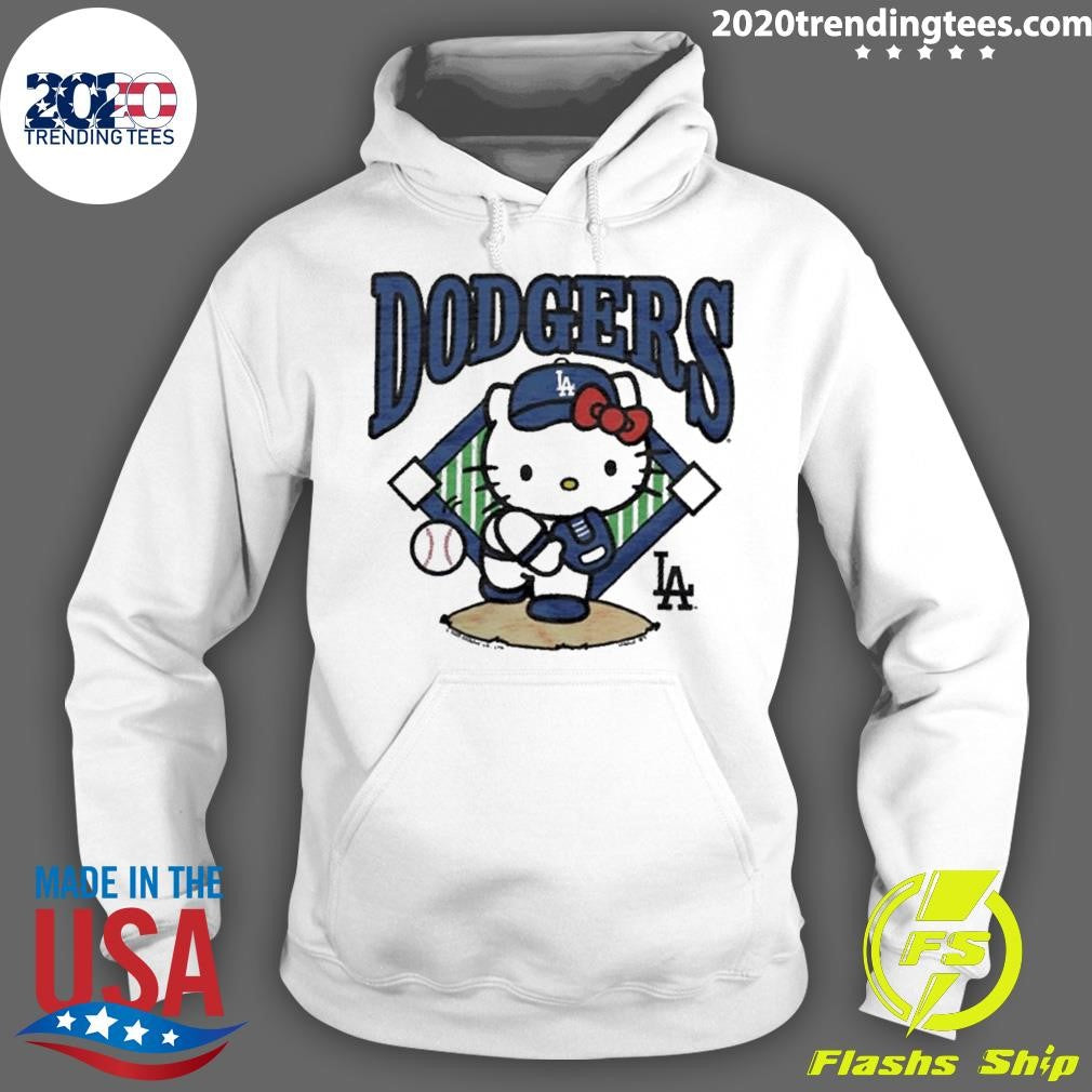 Hello Kitty x Los Angeles Dodgers First Pitcher Shirt