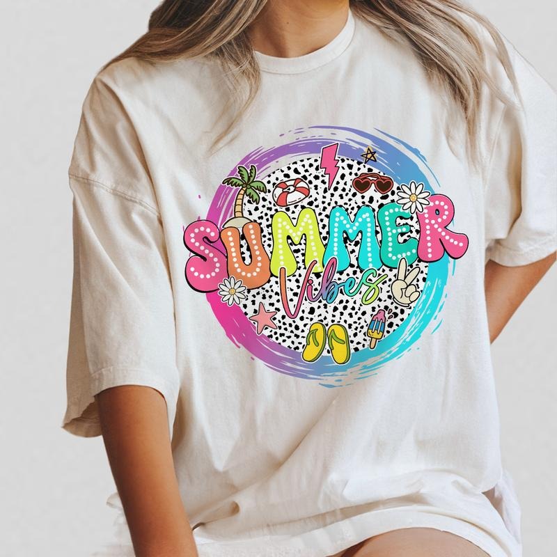 Hello Summer Groovy Shirt, Summer Welcome Shirt, Last Day Of School T-Shirt, Summer Shirt for Women, Summer School Shirt,...