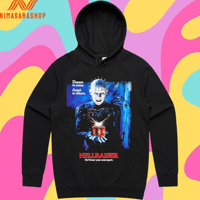 Hellraiser He’ll Tear Your Soul Apart Demon To Some Angel To Others Shirts