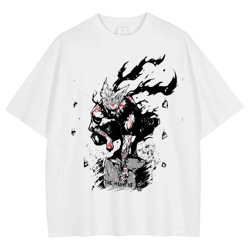 Hero Hunter Garou Graphic Tee 1 Sweatshirt, Hoodie, Comfort Colors | PrintMintTees.com