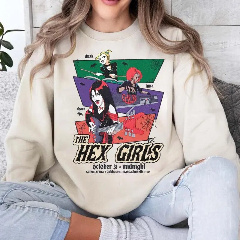 Hex Shirt Hex Rock Band Music Music Concert 2024 Rock Band Shirt Short Sleeve T-Shirts, Hoodie, Sweatshirt