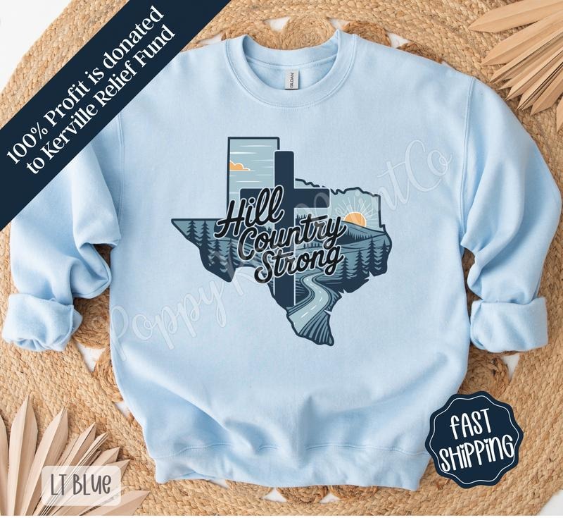 Hill Country Strong Flood Support T-Shirts, Hoodie, Sweatshirt