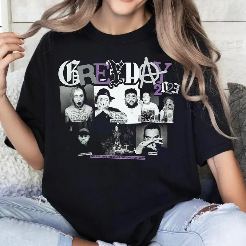 Hiphop Suicideboys Vintage Bootleg Shirt Skull Suicide Grey Day Tour 2024 Shirt Suicide Shirt Suicideboys G59 Tour Shirt Fan Short Sleeve Shirt T-Shirts, Hoodie, Sweatshirt