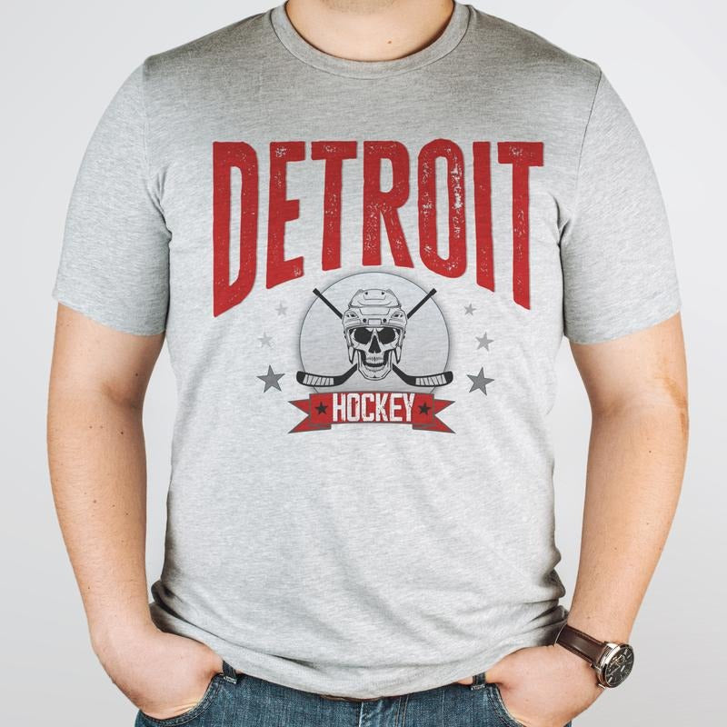 Hockey Hometown Team T-Shirts Hockey Team Tees Hockey Team Color Tshirts Unisex Hockey T-Shirts Hockey Sports Tshirts...