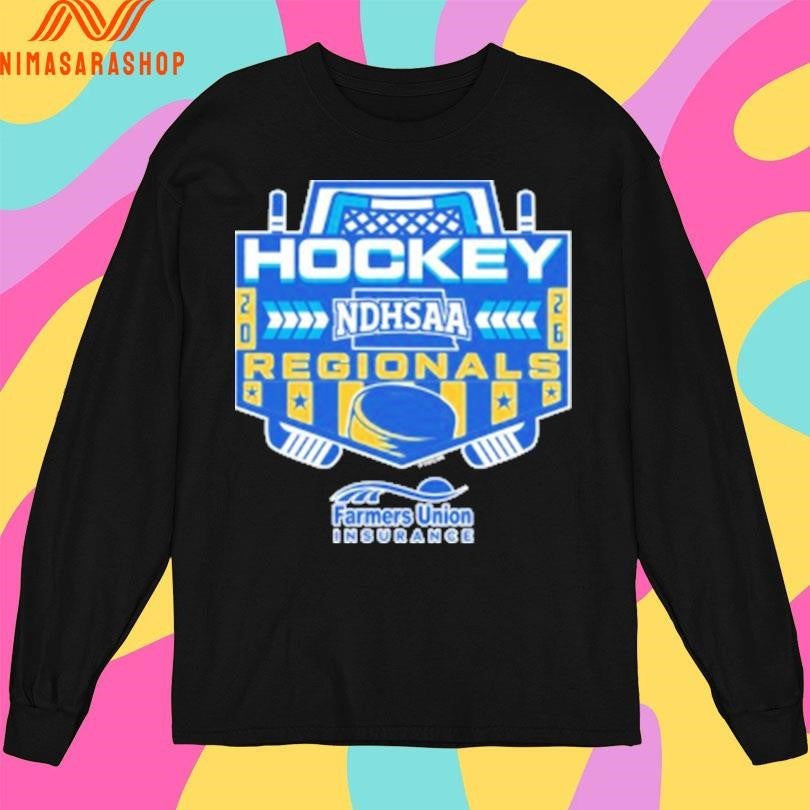 Hockey NDHSAA Regionals 2026 Farmers Union Insurance Shirts