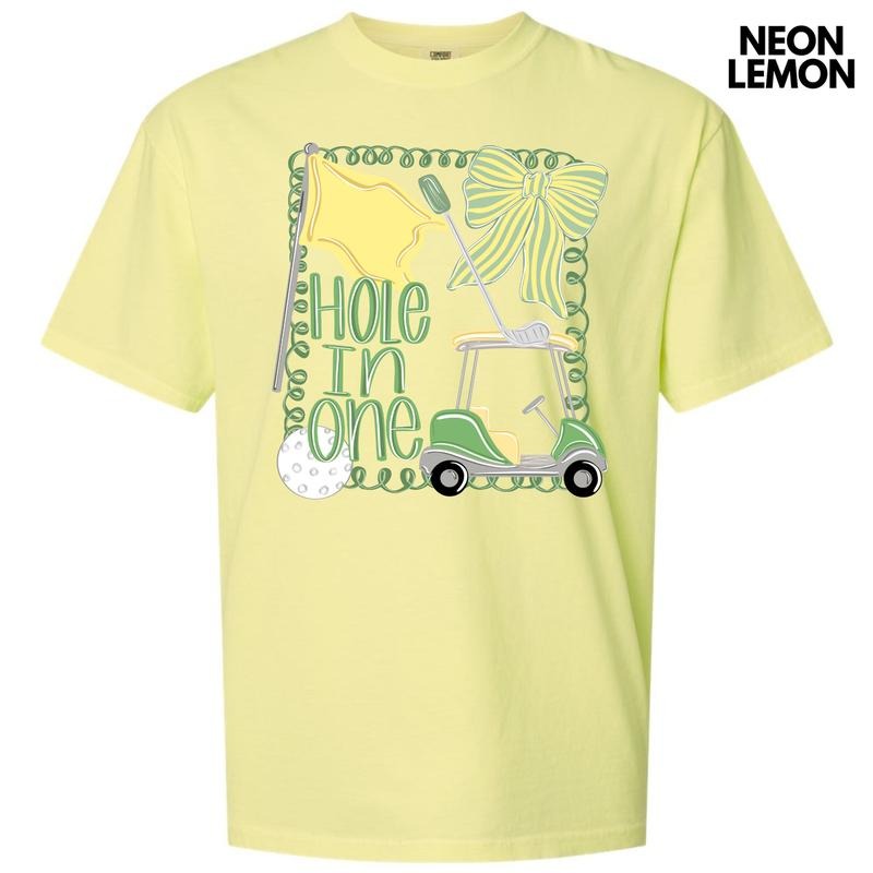 Hole In One Comfort Colors T-Shirt 'NLB' Hoodie Sweatshirt | PrintMintTees.com