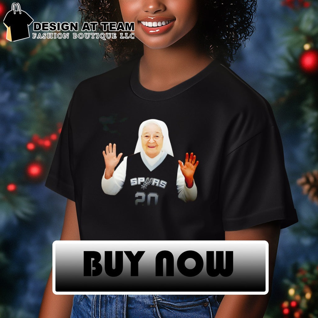 Holy Spurs Nun Manu Ginóbili San Antonio Spurs Basketball NBA 2026 vintage shirt