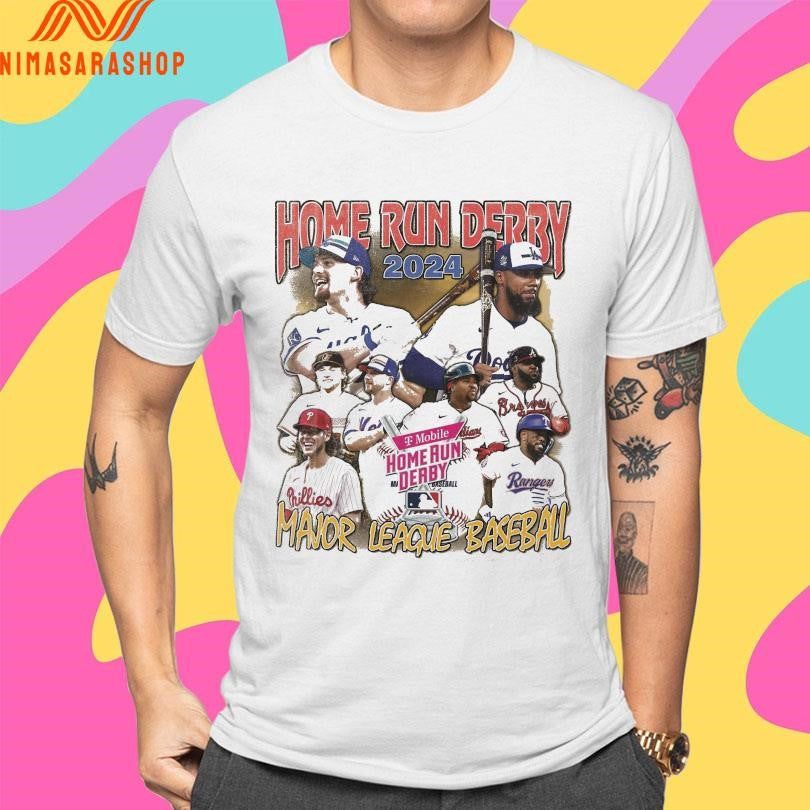 Home Run Derby 2024 Major League Baseball T Mobile Home Run Derby Shirts