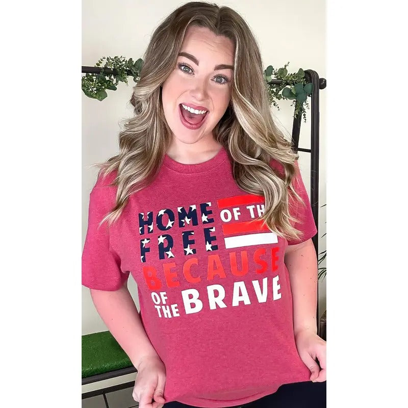 Home of the Free Adult Shirt Hoodie Sweatshirt | PrintMintTees.com