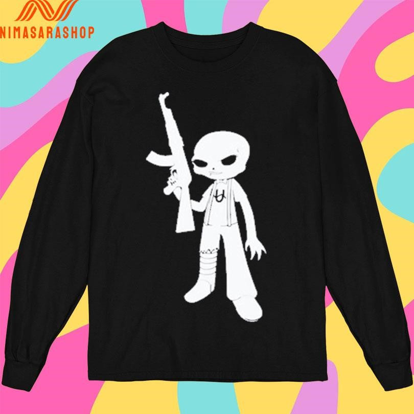 Homestuck Caliborn Silhouette Shirts