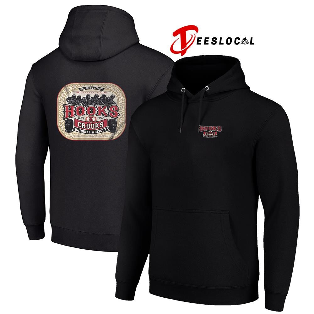 Hooks and Crook original whiskey shirt