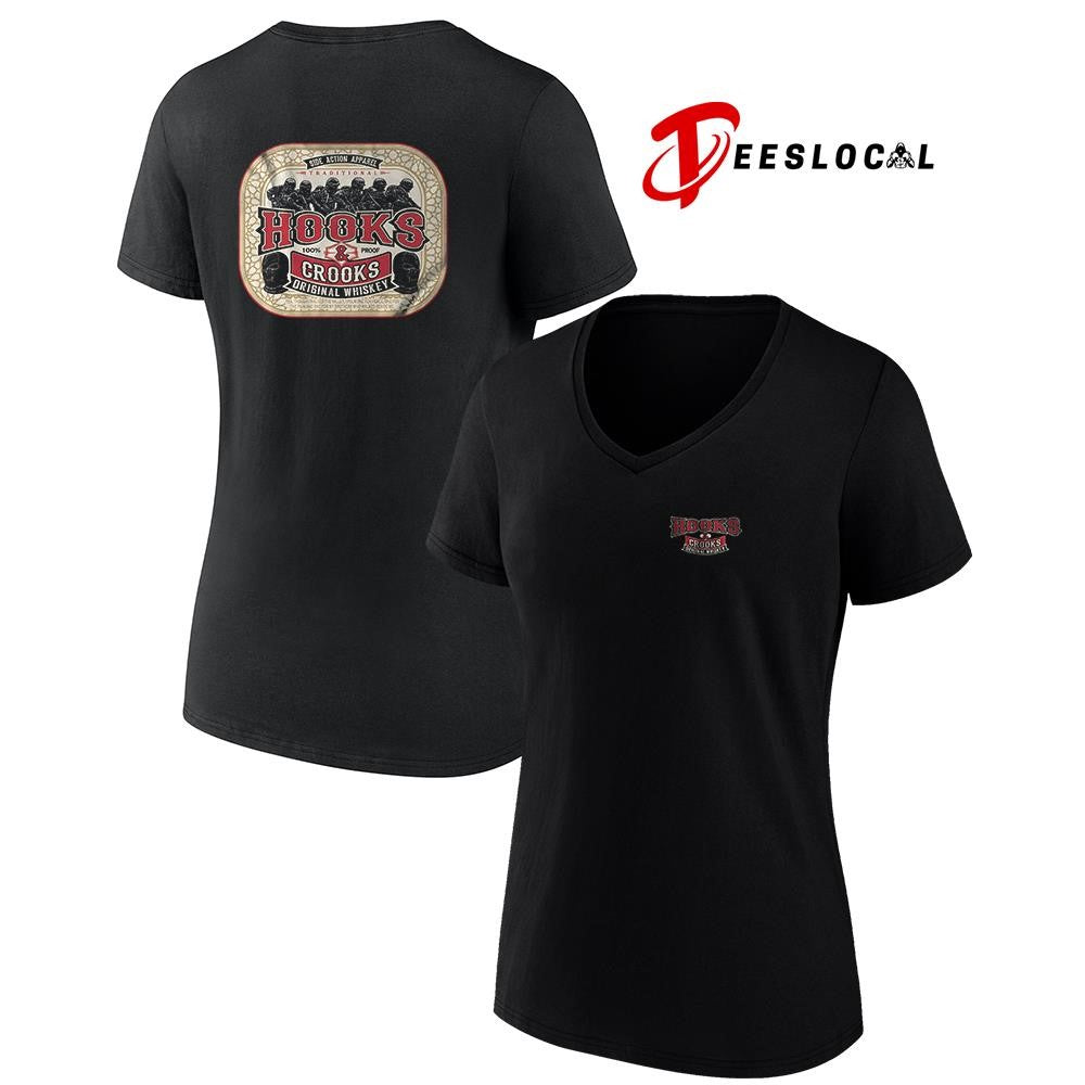 Hooks and Crook original whiskey shirt