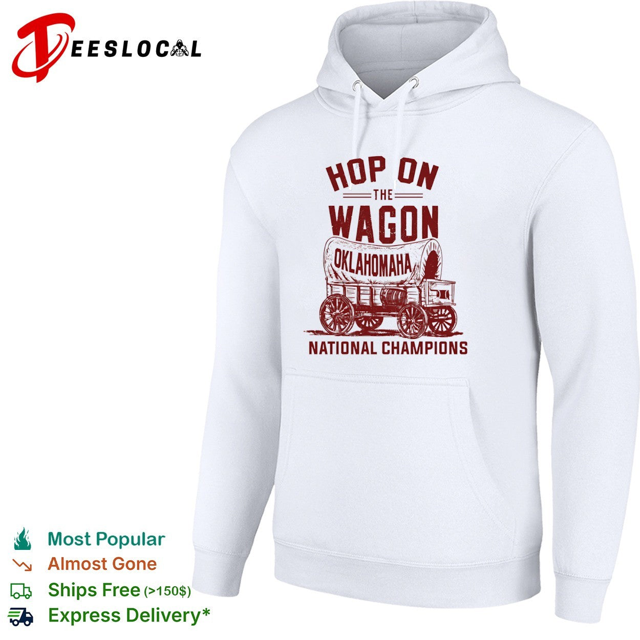 Hop On The Wagon Oklahomaha National Champions baseball shirt