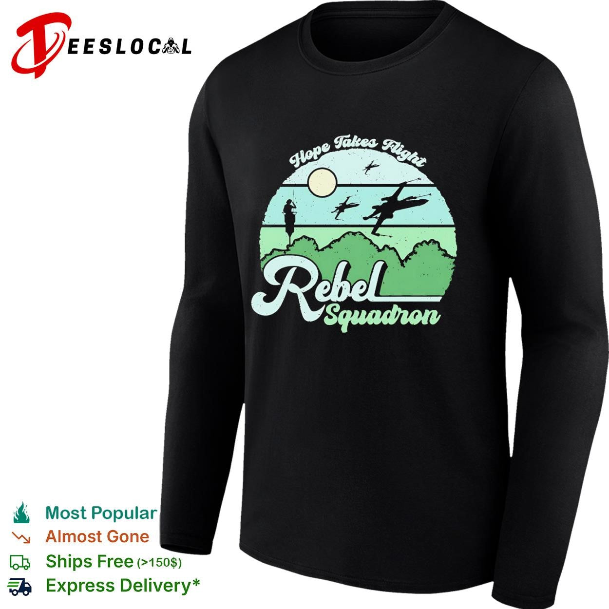 Hope Takes Flight Rebel Squadron shirt