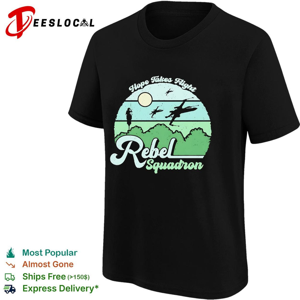 Hope Takes Flight Rebel Squadron shirt