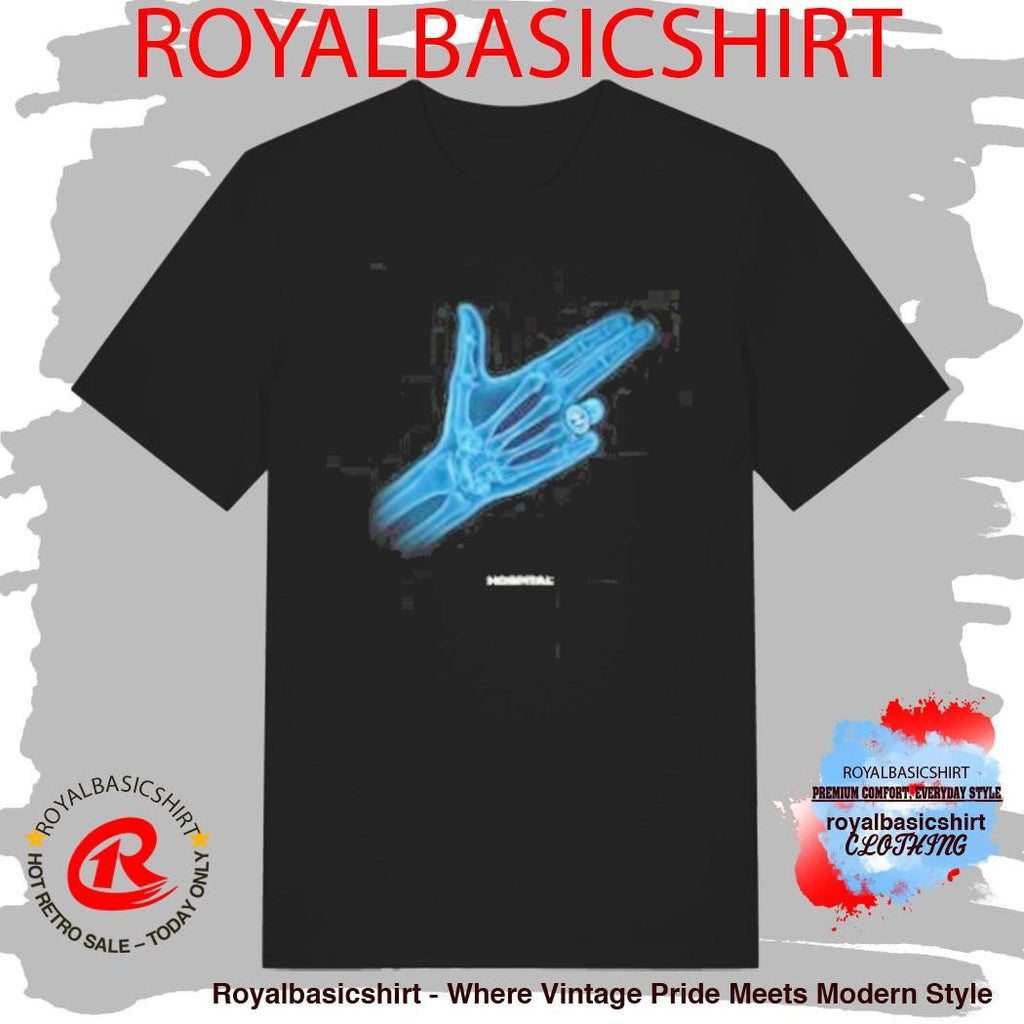 Hospital Records X-Ray Black T-Shirt