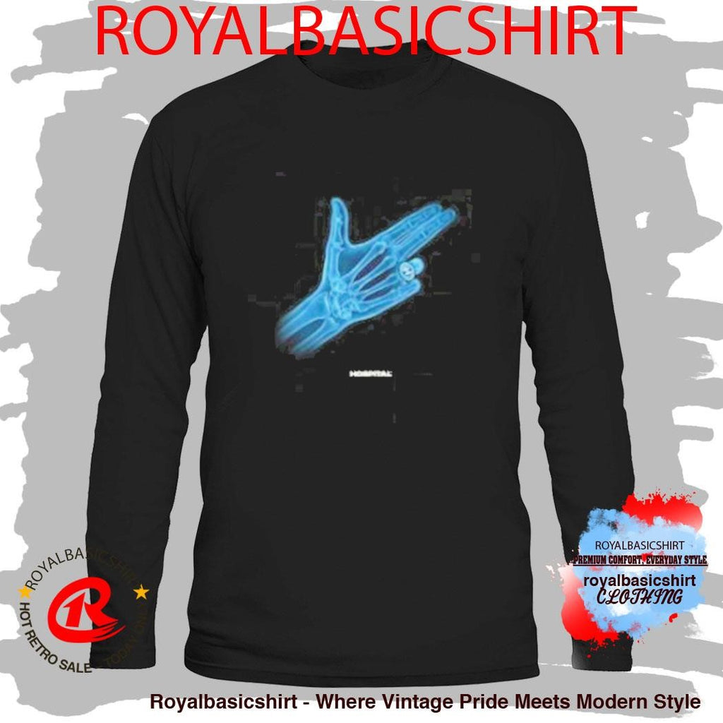 Hospital Records X-Ray Black T-Shirt