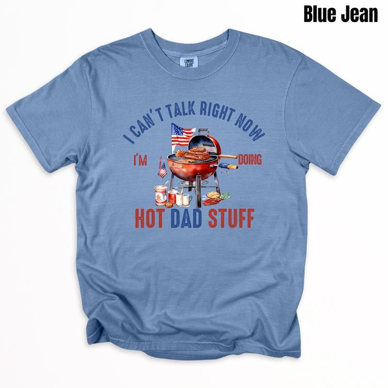 Hot Dad Stuff Comfort Colors T-Shirt 'NLB' Hoodie Sweatshirt | PrintMintTees.com