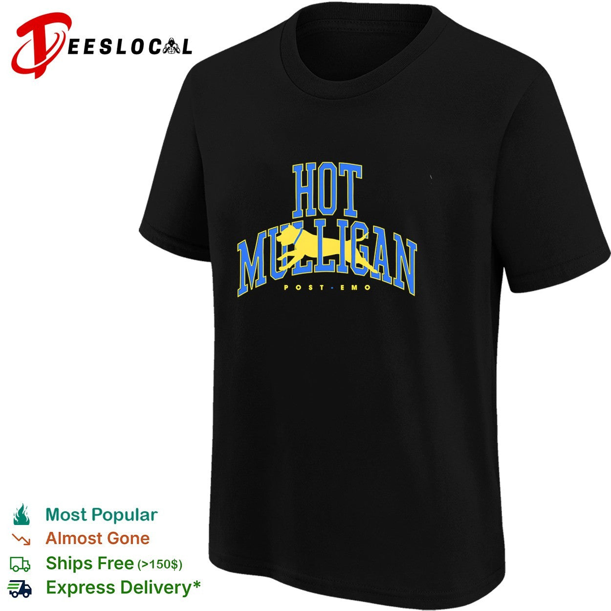 Mulligan post emo dog shirt