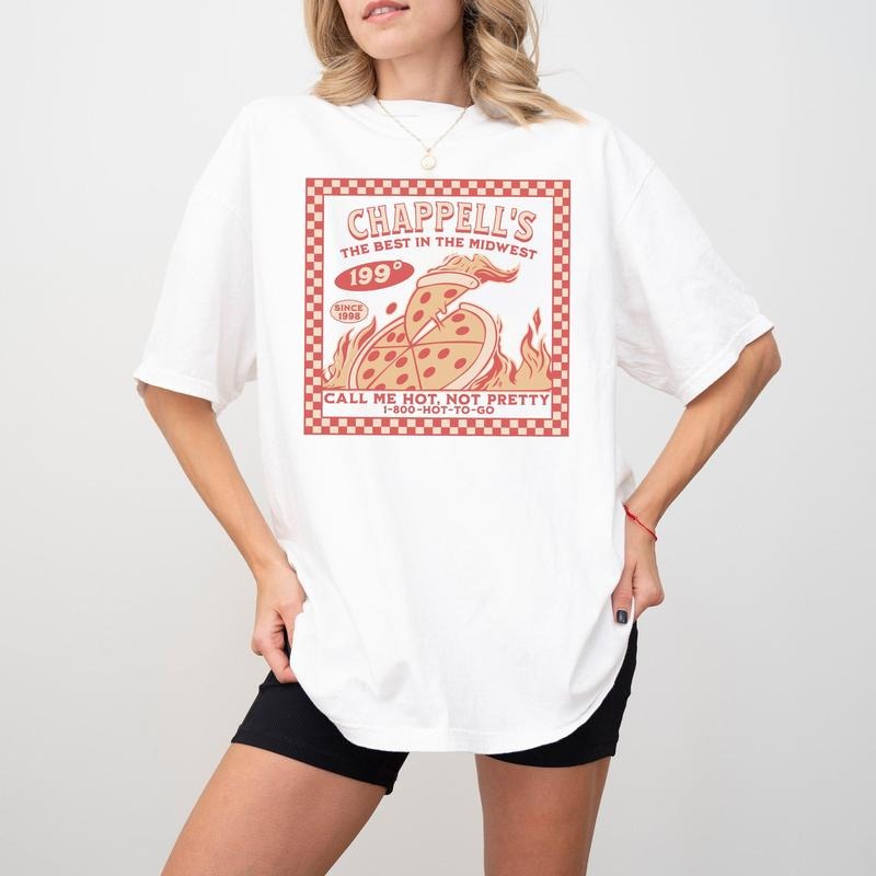 Hot Go Chappel Shirt Cotton Fabric Printed Top Casual Womenswear Shirt Hoodie Sweatshirt