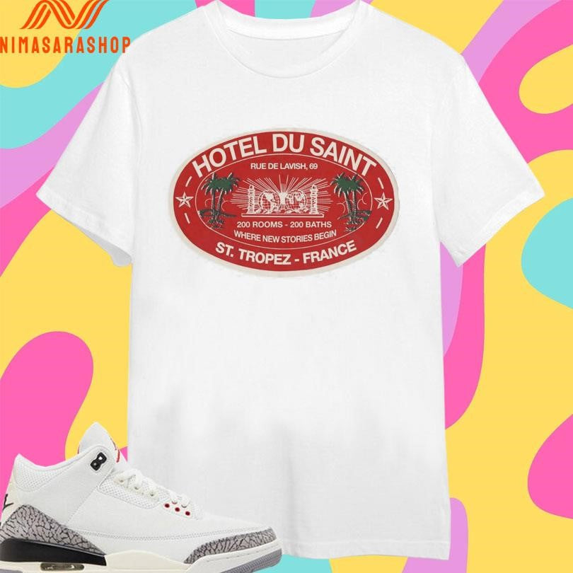 Hotel Du Saint St Tropez France Shirts