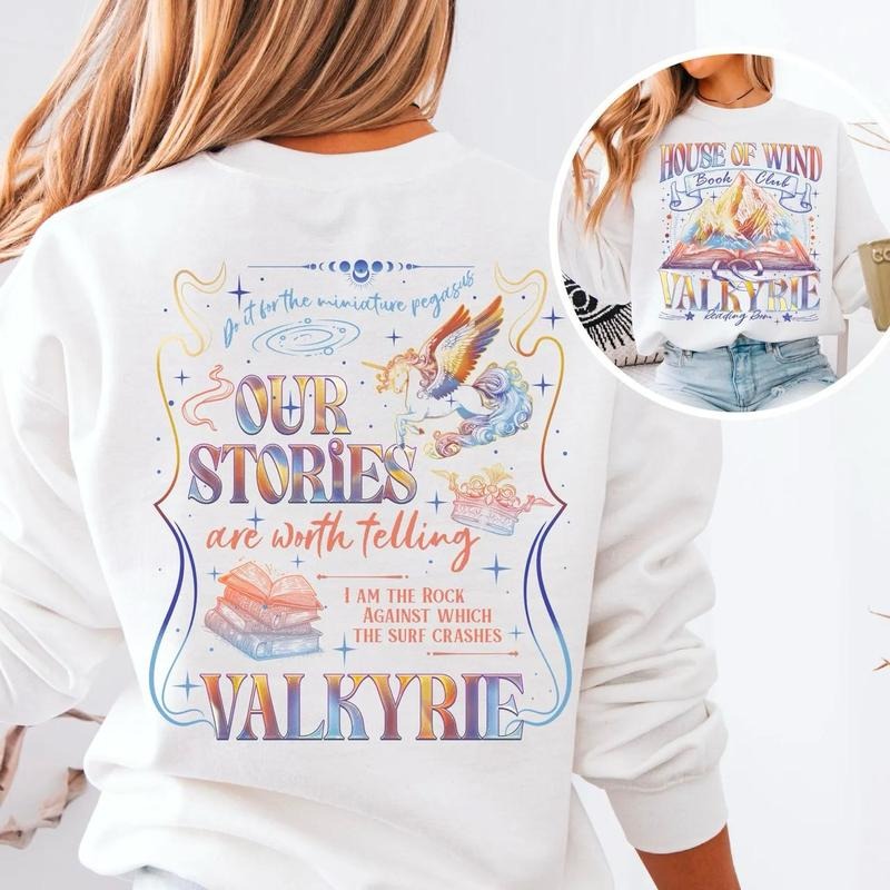 House Wind Valkyrie Book Club ACOTAR Nesta Archeron Shirt Night Court Bookish Shirt Sarah J Maas Fans Shirt T-Shirts, Hoodie, Sweatshirt