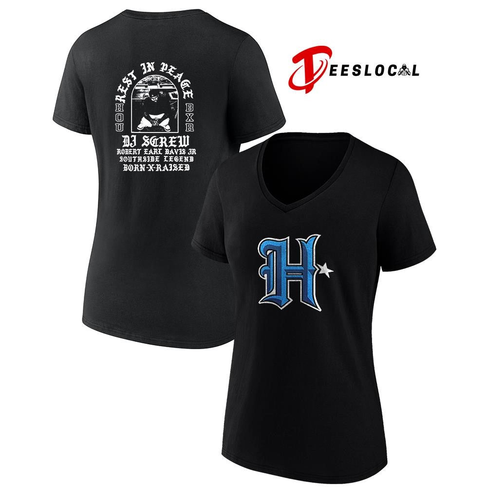 Houston Astros DJ Screw rest in peace graphic shirt