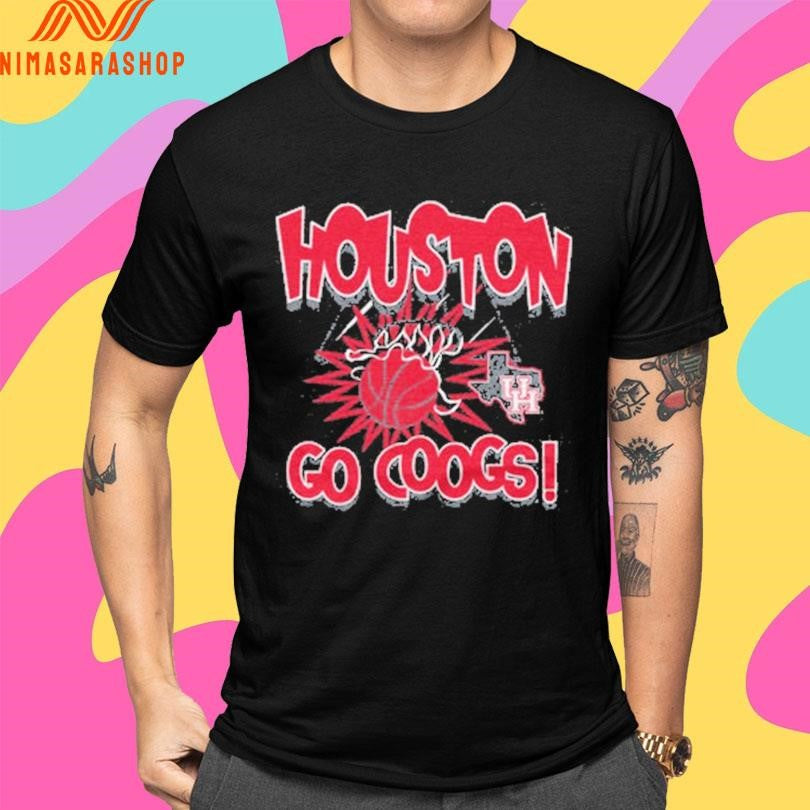 Houston Cougars Go Coogs Basketball Shirts