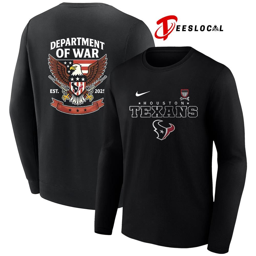 Houston Texans Department of War eagle shirt