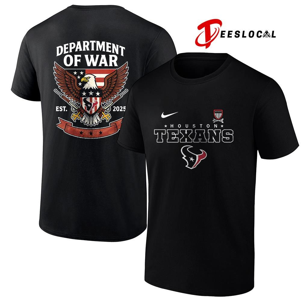 Houston Texans Department of War eagle shirt