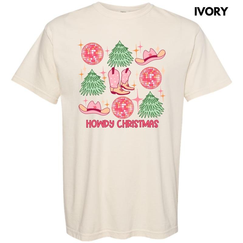 Howdy Christmas Collage Comfort Colors T-Shirt 'NLB' Hoodie, Sweatshirt | PrintMintTees.com