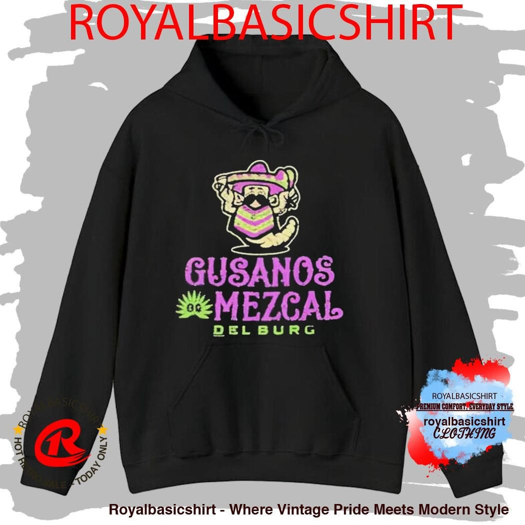 Hub City Spartanburgers Gusanos Mezcal Del Burg Shirt