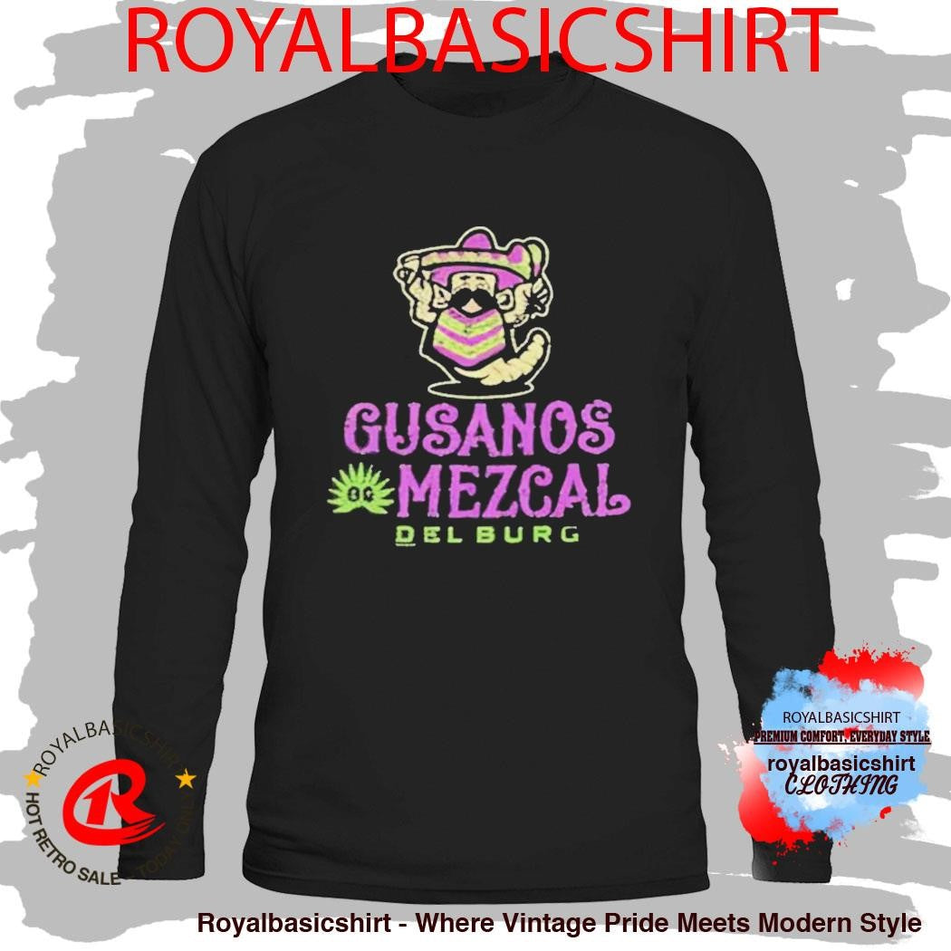 Hub City Spartanburgers Gusanos Mezcal Del Burg Shirt